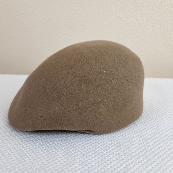 Vintage Henschel Hat H1H Cabby Cap Mens Driver Cabbie Newsboy Brown Large - Picture 1 of 6